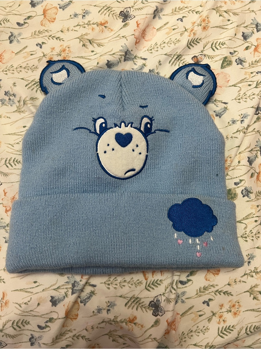 Hot topic x Care Bears Grumpy Bear Beanie